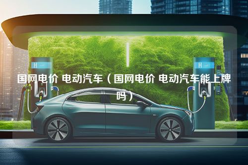 国网电价 电动汽车（国网电价 电动汽车能上牌吗）