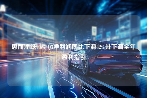 惠而浦跌9.6% Q3净利润同比下滑42%并下调全年盈利指引