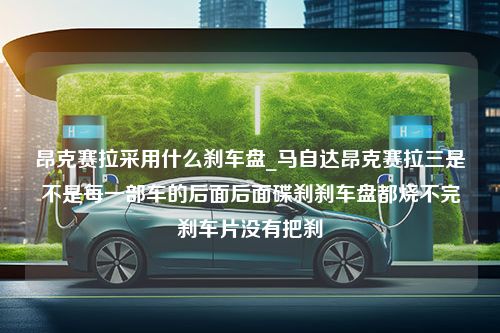 昂克赛拉采用什么刹车盘_马自达昂克赛拉三是不是每一部车的后面后面碟刹刹车盘都烧不完刹车片没有把刹