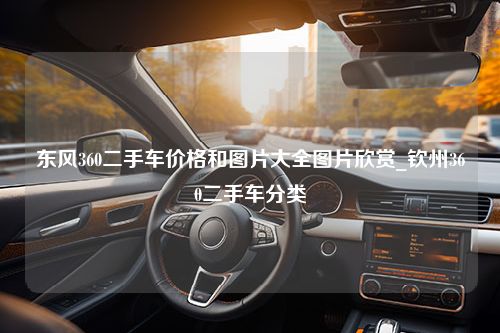 东风360二手车价格和图片大全图片欣赏_钦州360二手车分类