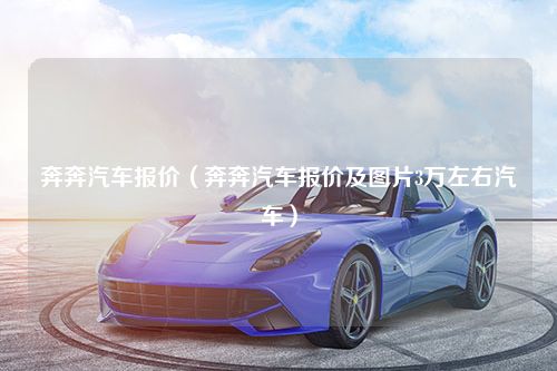 奔奔汽车报价（奔奔汽车报价及图片3万左右汽车）