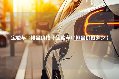 宝骏车1.2排量价格（宝骏车1.2排量价格多少）