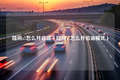 陆风x7怎么开省油（陆风x7怎么开省油模式）